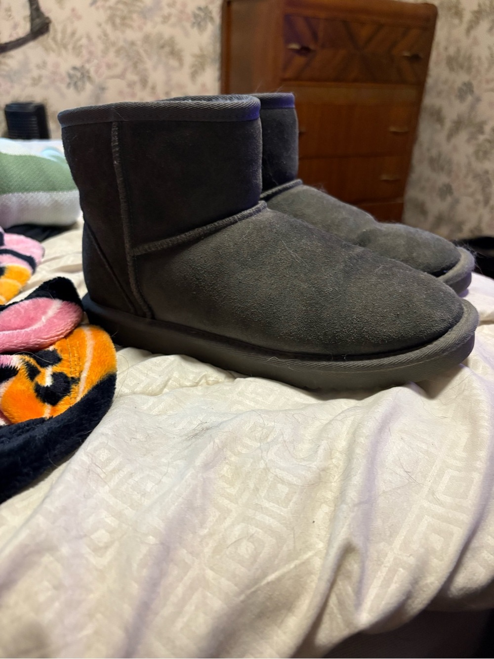 Dream Pairs women’s Gray Short Winter Boots